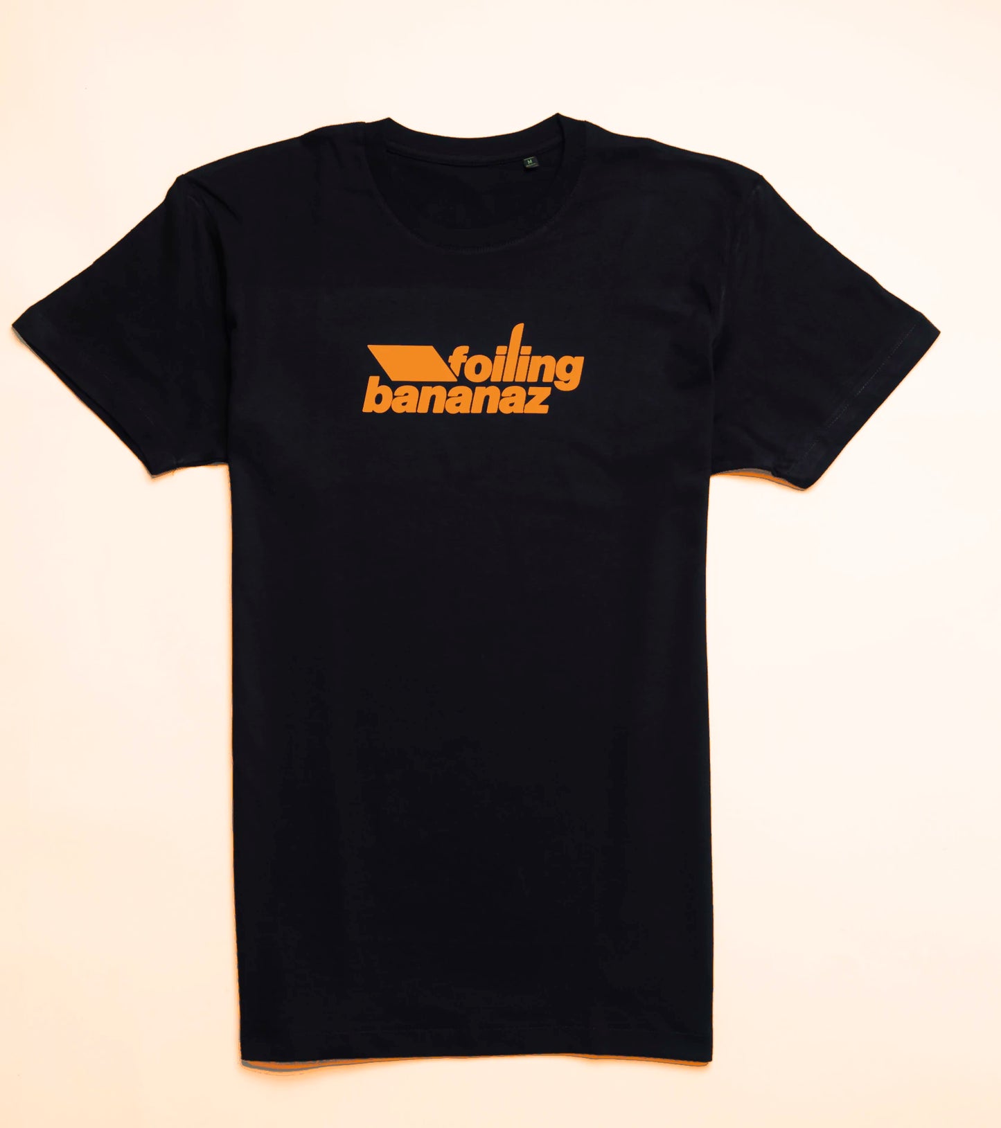 Foiling Bananaz Black Tee with Orange logo whole